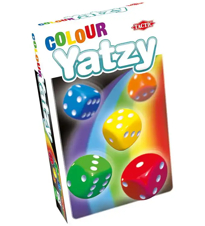 Favoriet TACTIC Reisspel - Colour Yatzy