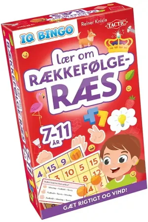 Beperkt Aanbod TACTIC Spel - IQ Bingo - Leer meer over Order-Race