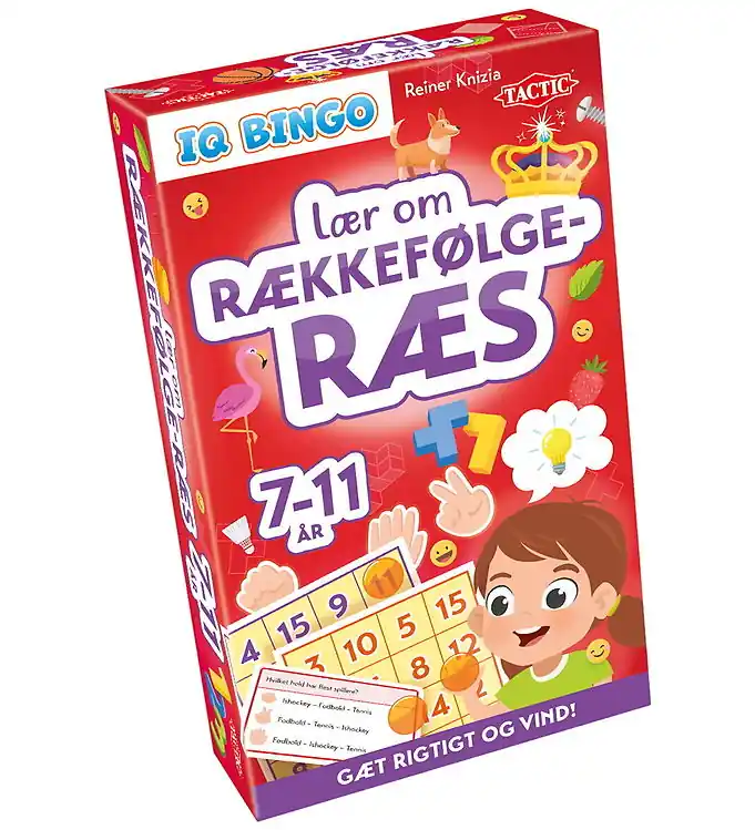 Beperkt Aanbod TACTIC Spel - IQ Bingo - Leer meer over Order-Race