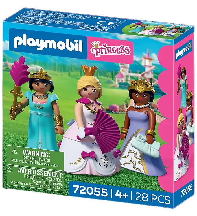 Finale Uitverkoop Playmobil Princess - Drie prinsessen - 28 Onderdelen - 72055