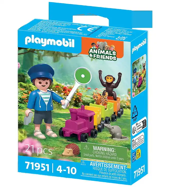 Playmobil Animals & Friends - Treinreis - 21 Onderdelen - 71951 Weekendaanbieding