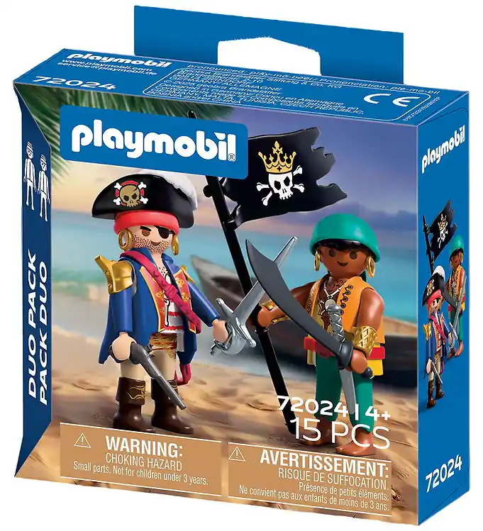 Bestseller Playmobil DuoPack - Piraten - 15 Onderdelen - 72024