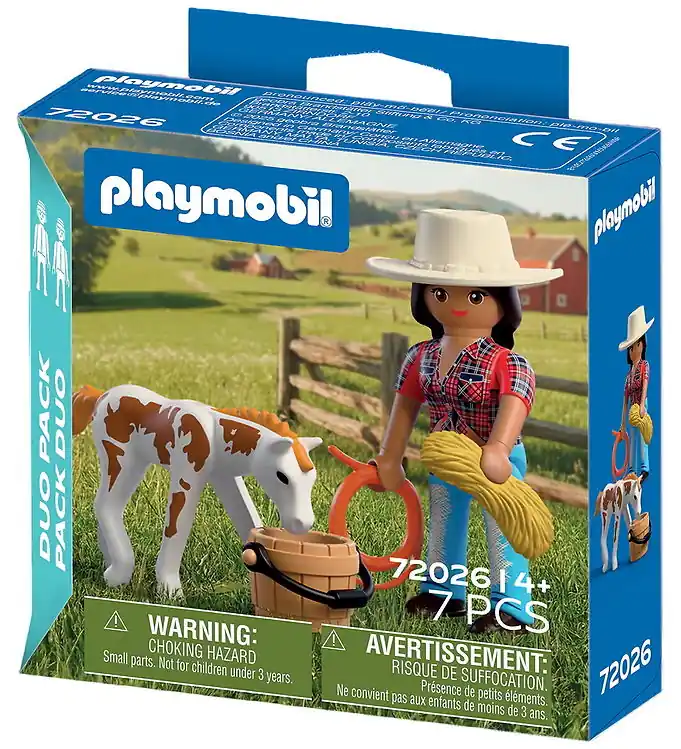 Alleen Vandaag Playmobil DuoPack - Ruiter - 7 Onderdelen - 72026