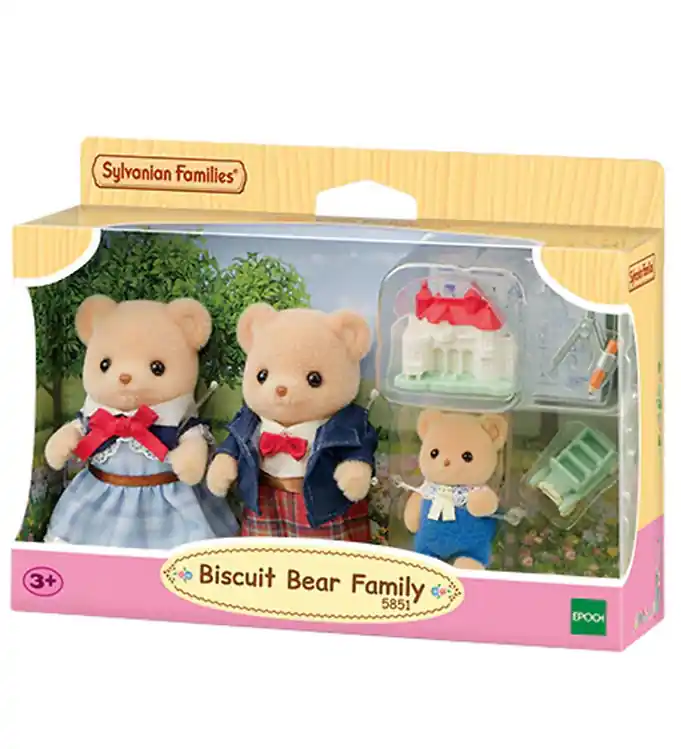 Sylvanian Families - Koekje Bear Family - 5851 Meest Verkocht