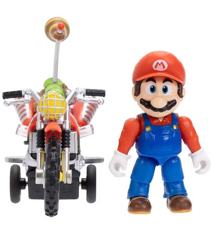 Super Mario Figuur - Nintendo Super Mario Film 2 - Mario + Motor Bestel Nu