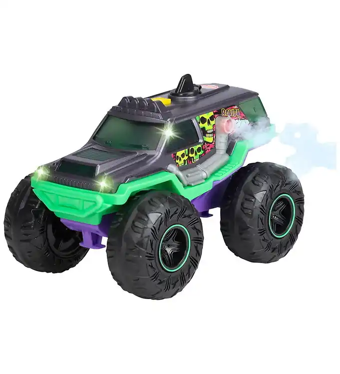 Dickie Toys Auto m. Licht/Geluid - Stoom Monster Truck - Luidruc Koopje