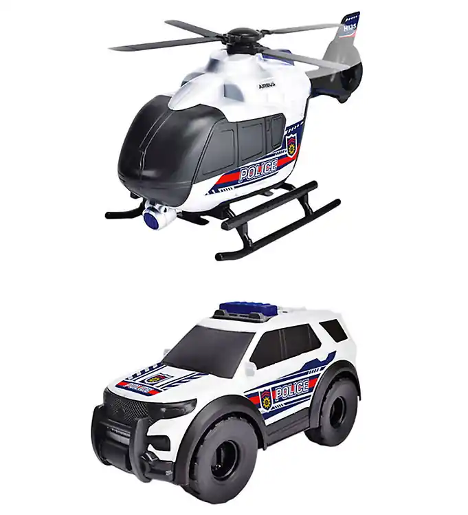 Direct Beschikbaar Dickie Toys Politie-set - Police Strike Squad
