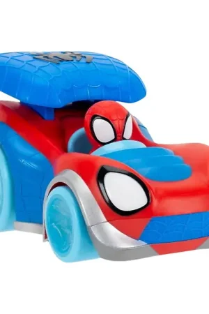 Op = Op Spidey Voertuig m. Licht - 18 cm - Spidey Power Web Racer