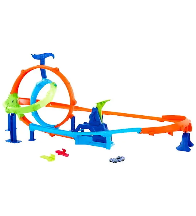 Rechtstreeks Van De Fabrikant Hot Wheels Racebaan - Snelle Lanceercycloon