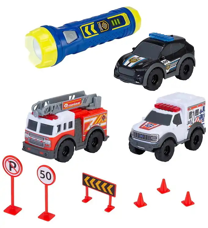 Aanbieding Dickie Toys Autoset - Micro Speelset