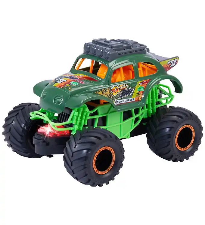 Laatste Versie Dickie Toys Auto m. Licht/Geluid - VW Dune Bug Monster Truck