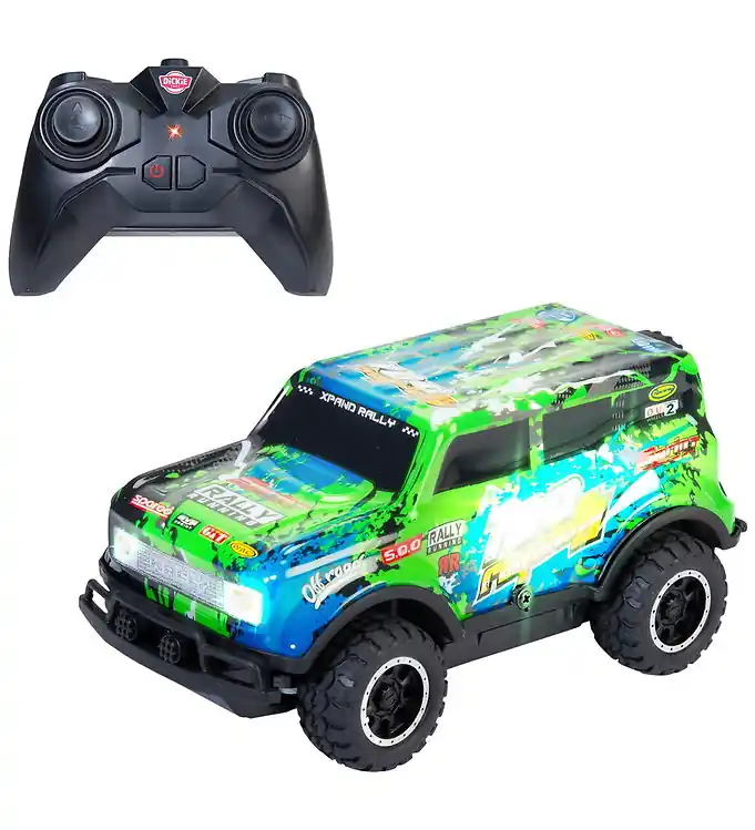 Lage Kosten Dickie Toys Op afstand bestuurd Auto m. Licht - RC Glow Rally Tr