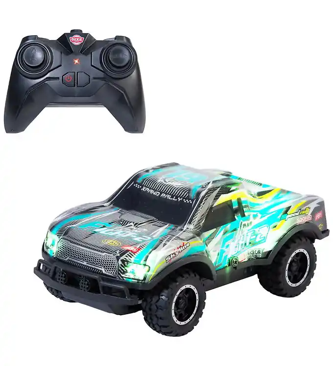 Speciale Aanbieding Dickie Toys Op afstand bestuurd Auto m. Licht - RC Glow Truggy