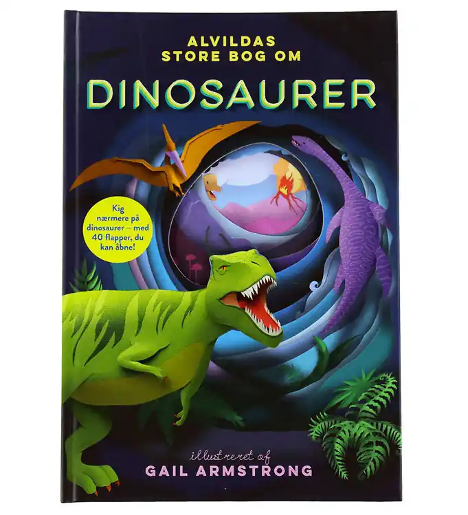 Alvilda Boek -Alvildas Grote Boek Over Dinosaurussen - NL Gecertificeerd