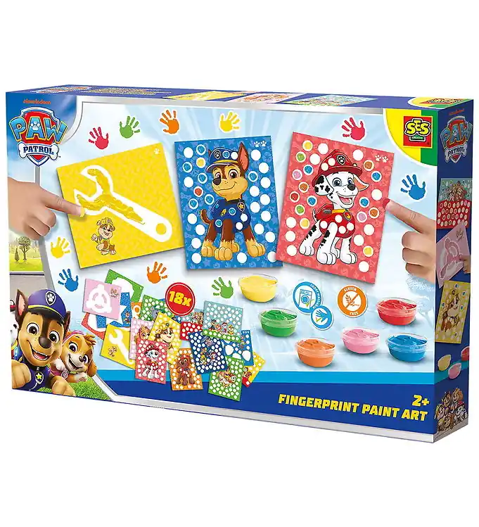 Shop Nu SES Creative Vingerverf - Kunstmatige stippen - Paw Patrol