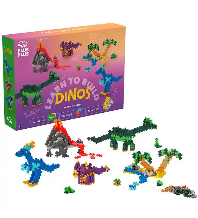 Plus-Plus Leer bouwen - 600 st. - Dinosaurs Nu Kopen