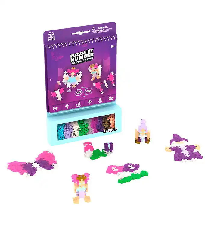 Superprijs Plus-Plus Speelset - Puzzel Stad Nummer - 125 st. - Betovering