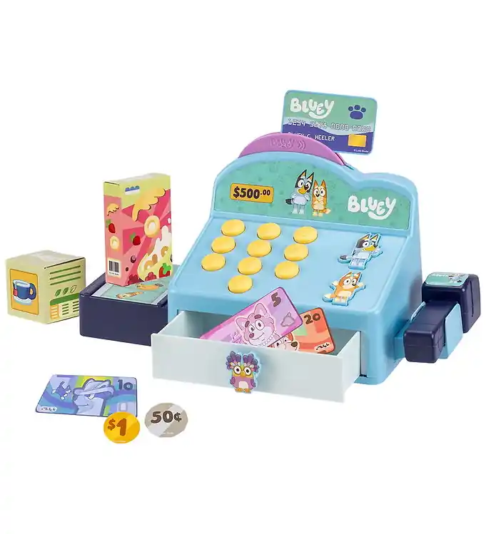 Flitsaanbieding Bluey Speelgoed - Kassa m. Geluid