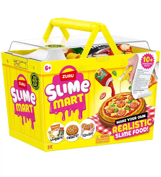 Slime Mart - Small Winkelmandje - Pizza - 13 Onderdelen Dagaanbieding