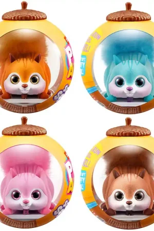 Lage Prijs Pets Alive Interactief Speelgoed - Scharrelen Eend Ren eekhoorn