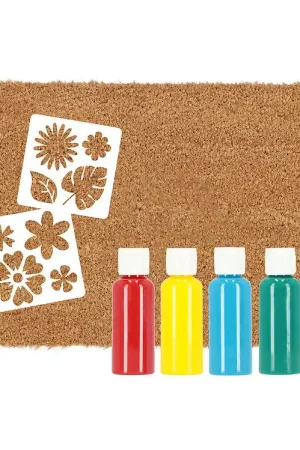 Kids in the Garden Doe-het-zelf Set Deurmat - Bloemen Veilige Betaling