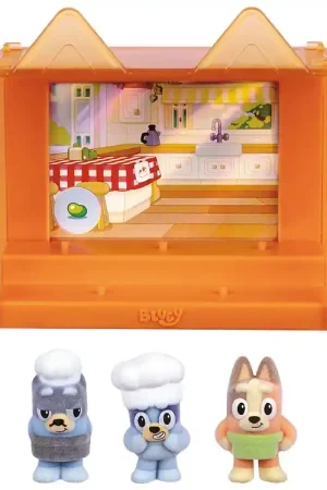 Bluey Speelfiguren - Fuzzies - Pavlova Alleen Vandaag