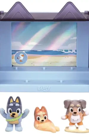 Bluey Speelfiguren - Fuzzies - Het strand Beperkt Aanbod