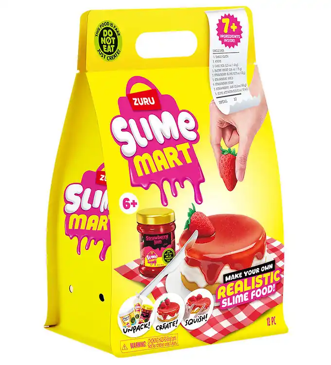 Slime Mart - Small Shopping Bag - Cheesecake - 12 Onderdelen Fabrieksprijs