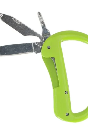 Betrouwbaar Kids in the Garden Karabijnhaak m. Multitool - Groen