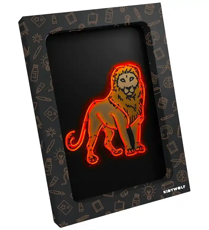 Betrouwbaar Kidywolf Wanddecoratieset - Kidyneon - Neon Light Creatief - An