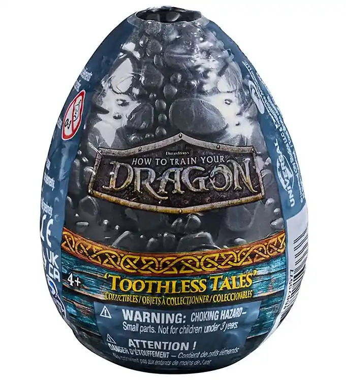 Merkproduct Dragons Speelgoedfiguur - 8 cm - Toothless Tales - Verzamelobjec