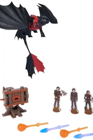 Dragons Speelgoed - 22 cm - Blazing Battles Toothless Cannon Bla Nu Kopen