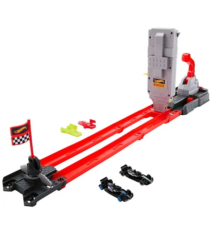 Hot Wheels Racebaan - F-1 Racing Speed Start Faceoff Express Levering