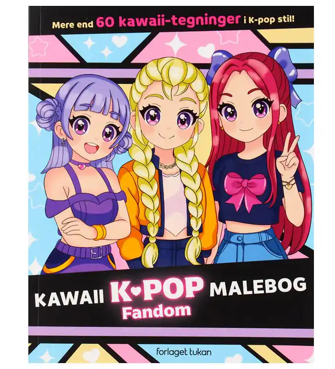 Rechtstreeks Van De Fabrikant Forlaget Tukan Kleurboek - Kawaii K-Pop Fandom