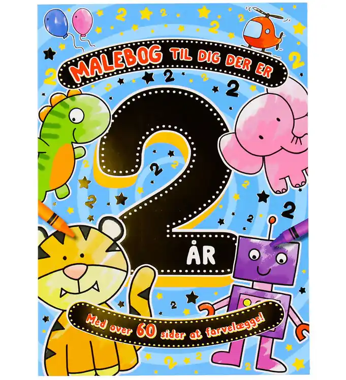 Forlaget Tukan Kleurboek - Voor jou die 2 jaar oud bent Populair