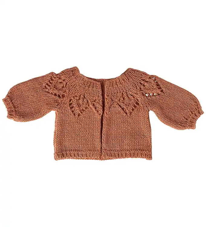 Maileg Poppenkleding - Maat 4 - Gehaakt Cardigan - Vintage Rose Speciale Aanbieding