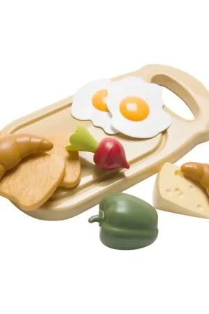 Premium Dantoy Speelgoedeten - 10 Onderdelen - Ontbijtbord
