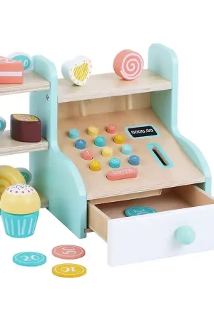 Gratis Retour Kinder and Kids Houten Speelgoed - Kassa