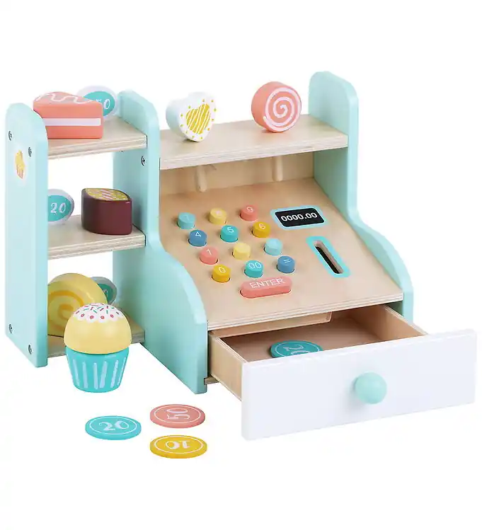 Gratis Retour Kinder and Kids Houten Speelgoed - Kassa