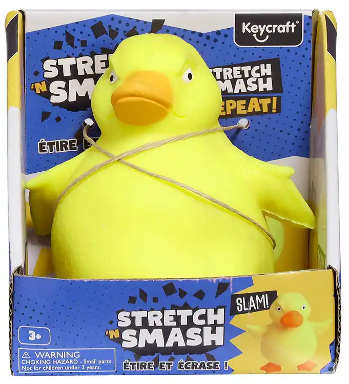 Keycraft Speelgoed - 12 cm - Stretch N Smash - Brommerige Eend Beste Prijs