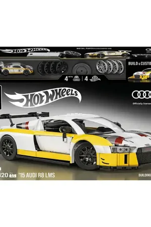 Betaalbaar Hot Wheels Brick Shop Set - Elite Series - '15 Audi R8 LMS - 820