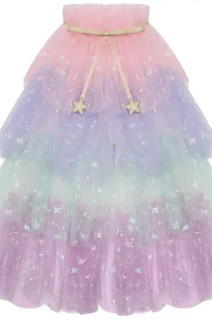 Mimi & Lula Cape - Tule - Scallop Pastel Flitsaanbieding