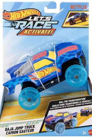 Hot Wheels Auto - Laten we Race - 1:32 - Baja Jump Truck Op = Op