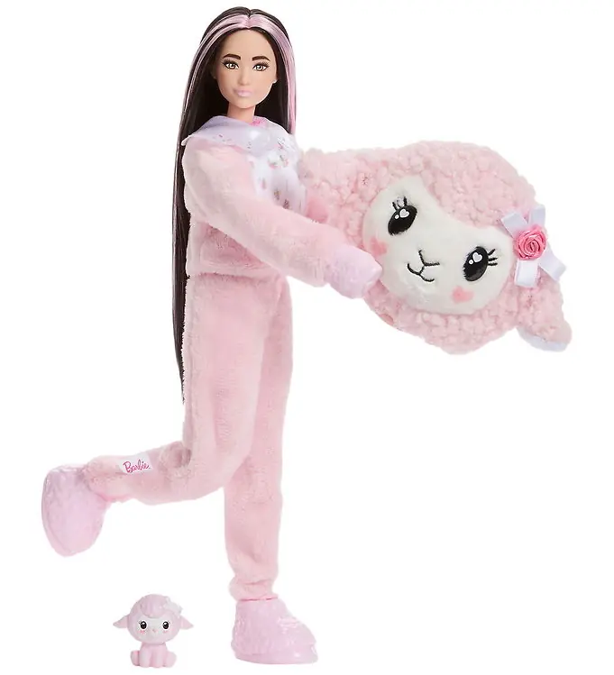 Favoriet Barbie Pop - Cutie Onthul Sweet Buigingen - Roze Lam