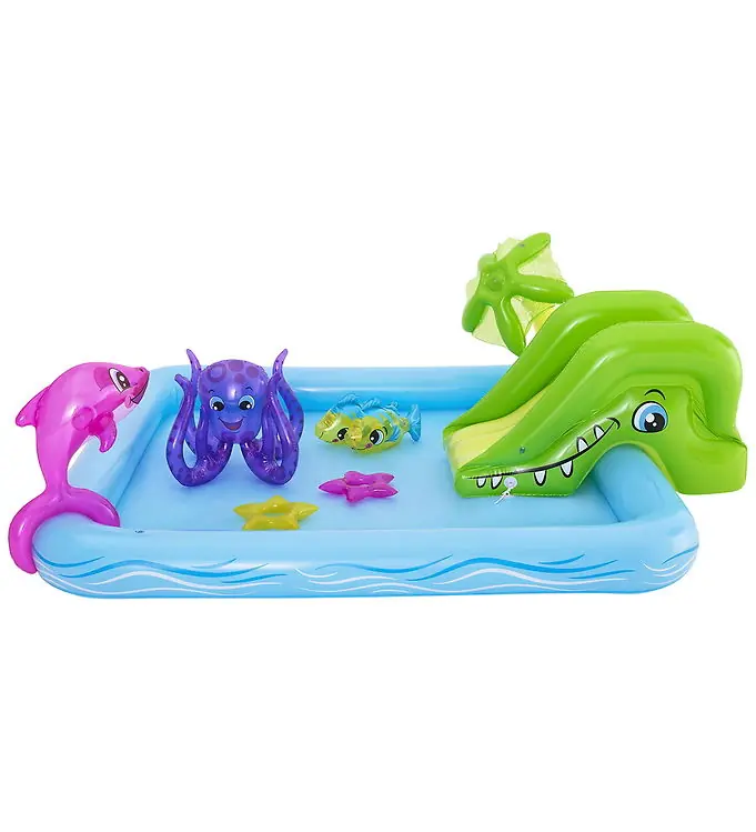 Aanbieding Bestway Opblaasbaar Zwembad m. Achtbaan - Fantastisch Aquarium
