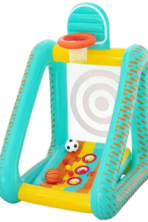 Bestway Opblaasbaar tuinspel - 127x178 cm - Perfect Aim - 3-in-1 Goedkoop