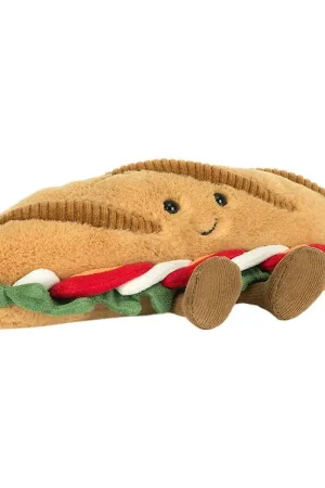 Favoriet Jellycat Knuffel - 12x6 cm - Amuseables Caprese Stokbrood