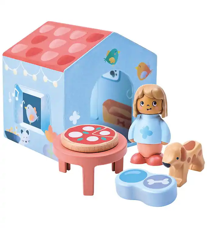Merkproduct Hape Speelgoed - 7 Onderdelen - De Tiny House