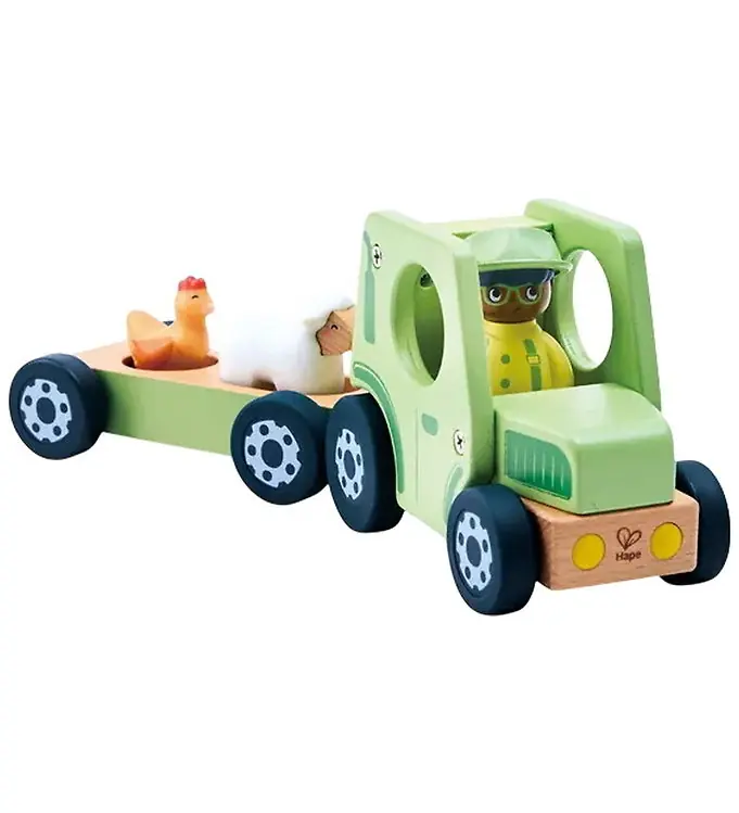 Beperkt Aanbod Hape Tractor - Het gerommel Tractor m. Geluid
