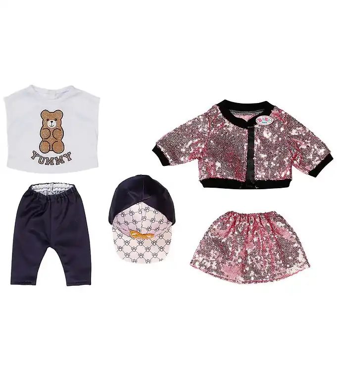 Baby Born Poppenkleding - Glamoureuze outfit - 43 cm Beste Prijs